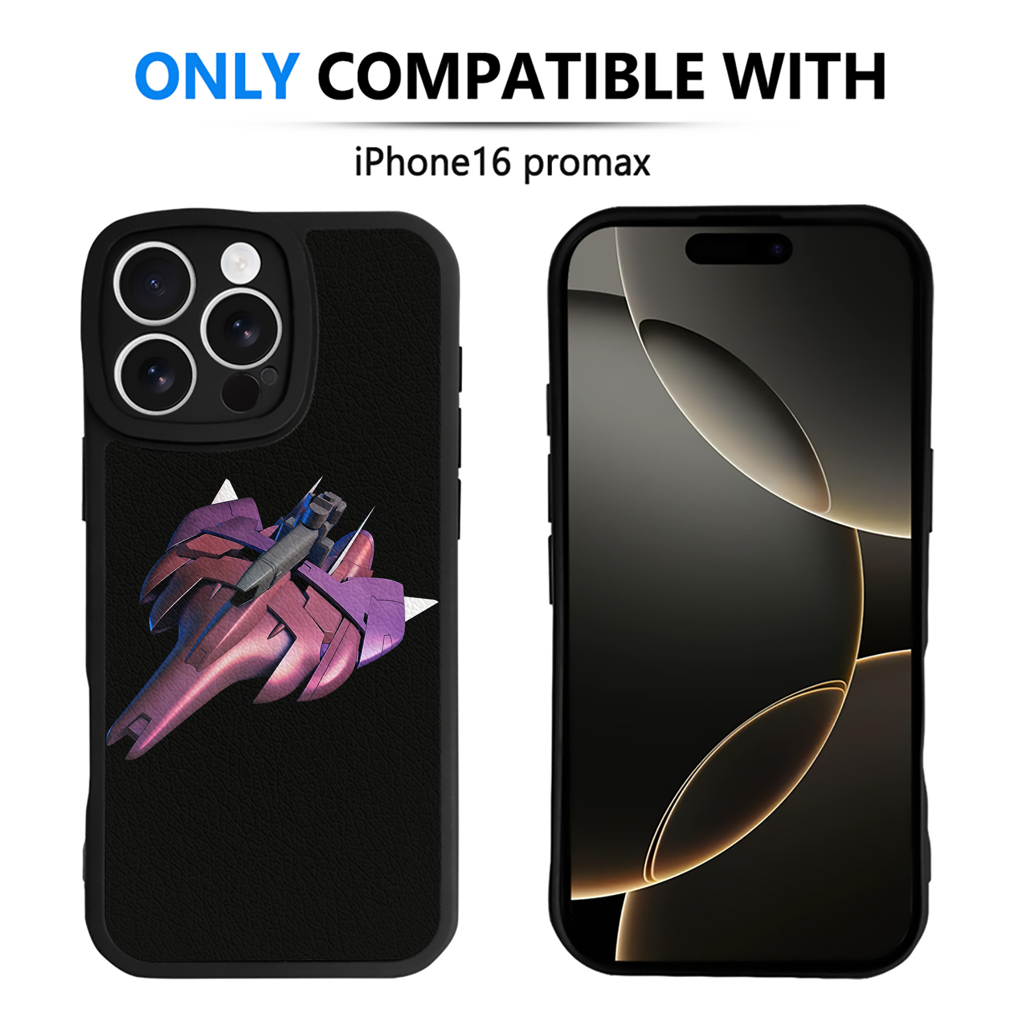 （画像用） 機動戦士ガンダム Mobile Suit Gundam 【iPhone 16シリーズ対応】シリコンスマホケース（レザー調） 材質：シリコン